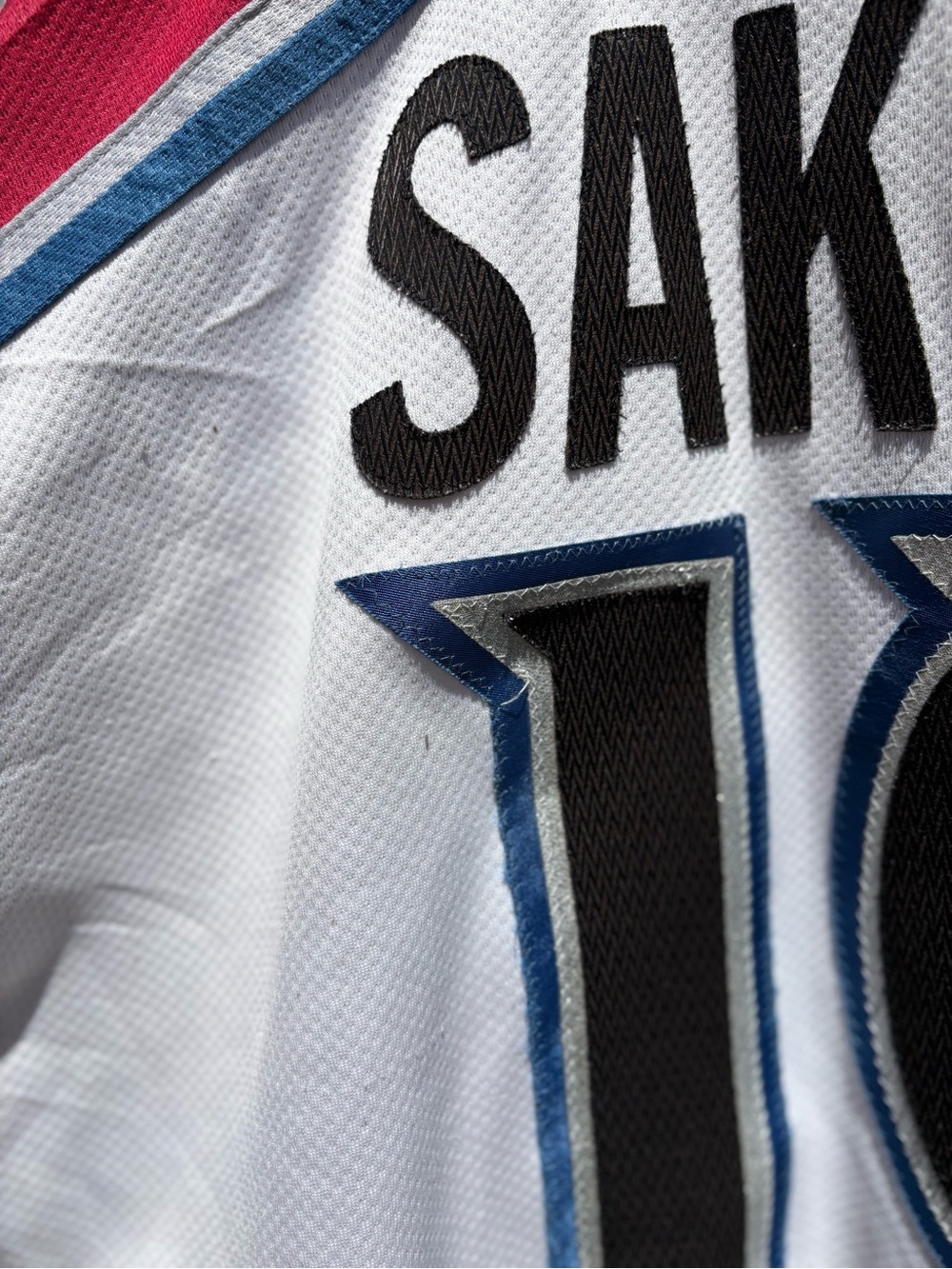Colorado Avalanche Starter Vintage Hockey Jersey Joe Sakic Sewn XL Jersey - Picture 9 of 12